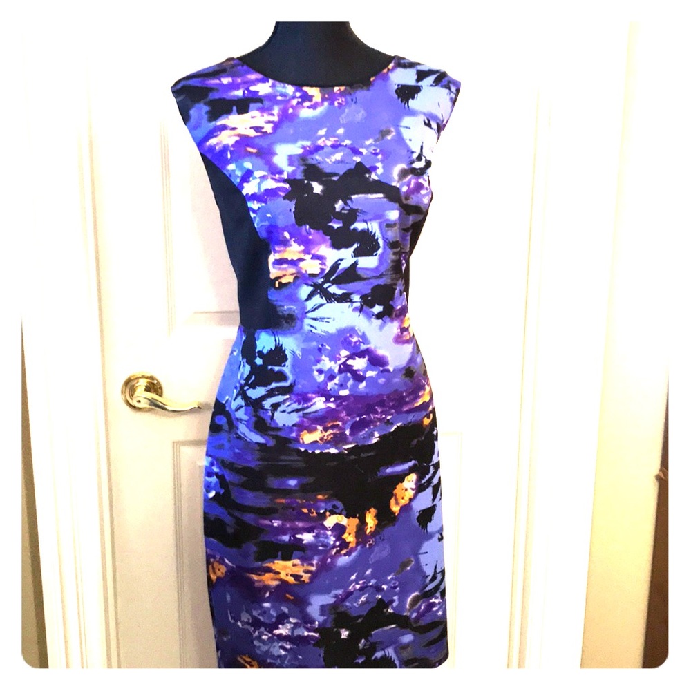 Multi-color Midi Dress